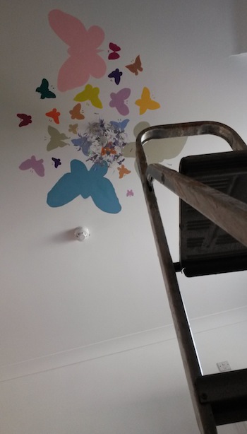 Cloverdale Hannah Butterflies Ceiling