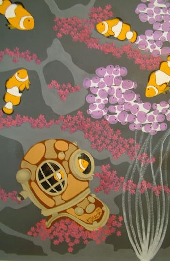 Underwater Scene (Portrait)