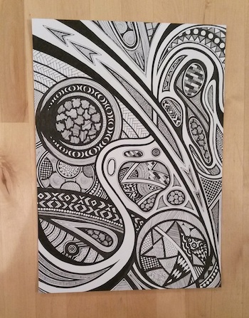Zentangle A4