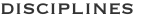 disciplines
