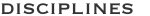 disciplines